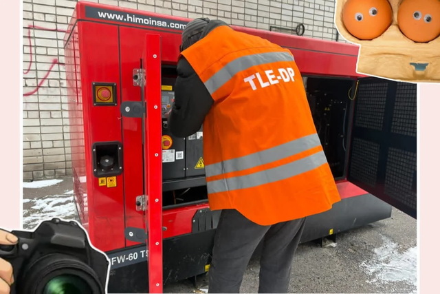 Жители Днепра забросали яйцами генератор Теплоэнерго: детали инцидента