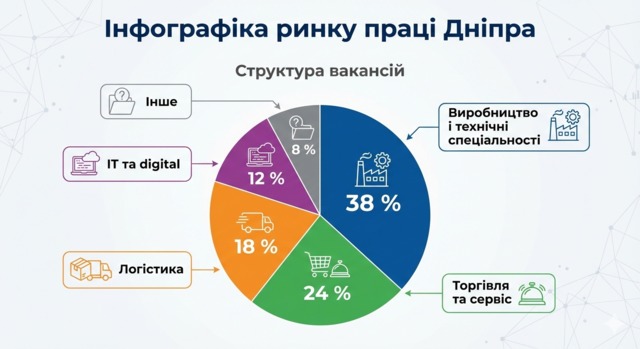 Робота в Дніпрі у 2026 році: як місто адаптується до нової економіки — Jooble