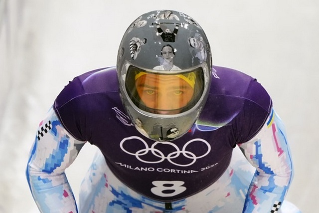 Скелетоніст Владислав Гераскевич у Гераскевич став обличчям нової марки від Укрпошти