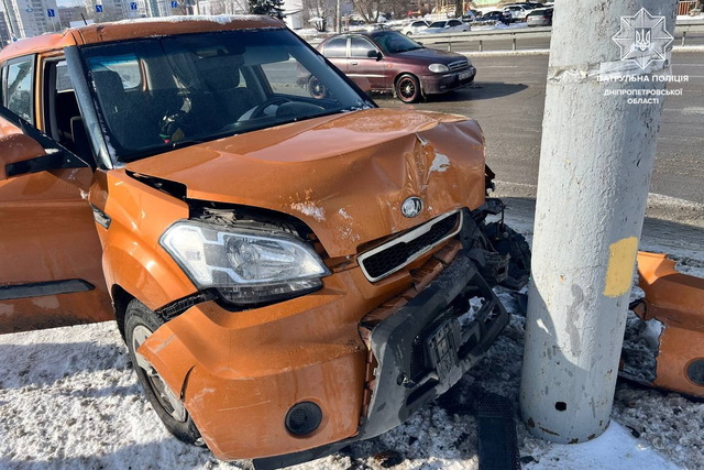 За тиждень на дорогах Дніпропетровщини сталося 111 ДТП