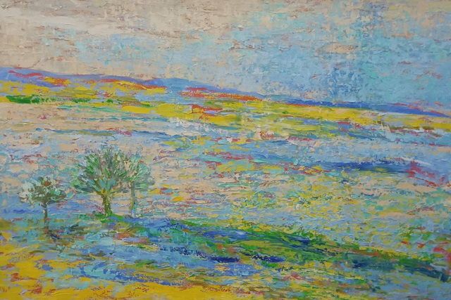 Таможенный университет Днепра утонул в весенних красках