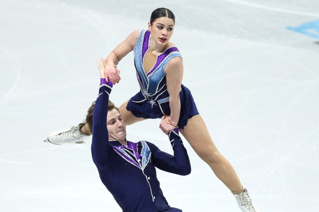 Фигуристы София Голиченко и Артем Даренский из Днепра завершили чемпионат мира