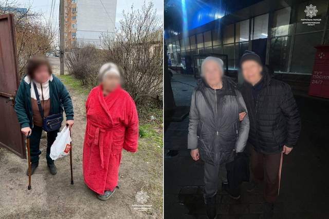 Патрульные помогли вернуться потерявшимся пожилым женщинам домой