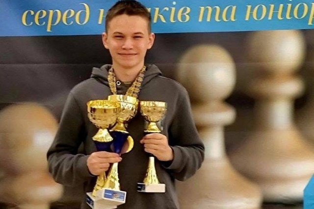Шахматист из Днепра Артем Дячук завоевал три медали на чемпионате Украины