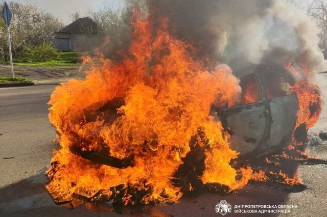 Четверо людей дістали поранень. Ворог атакував Нікополь FPV-дронами