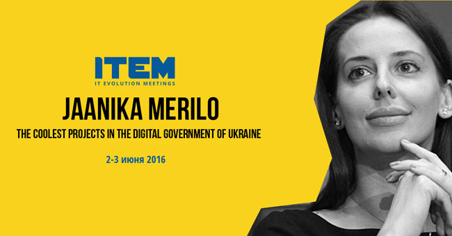 Внедрение электронного правительства обсудят на конференции ITEM 2-3 июня с драйвером внедрения Яникой Мерило