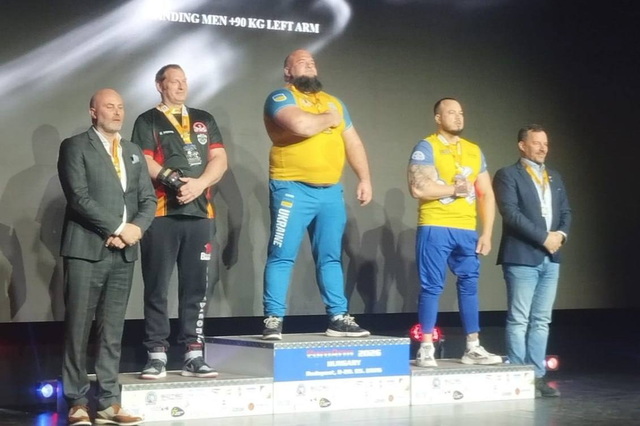 Криворожец завоевал золото на чемпионате Европы по пара-армрестлингу EUROARM 2026