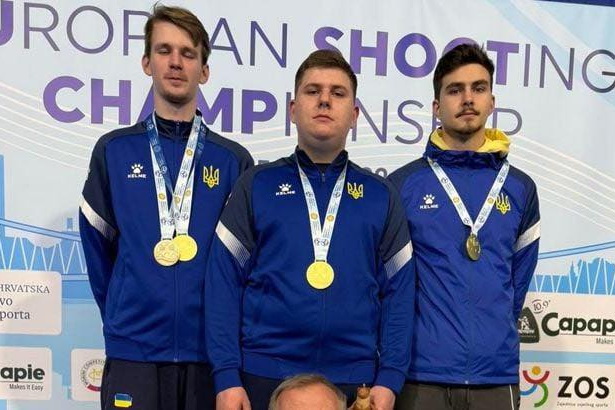 Іван Мартинов із Дніпра завоював золото на Чемпіонаті Європи-2026 з кульової стрільби