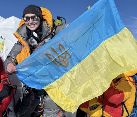5-летие покорения Эвереста днепровская альпинистка отметила очень знаковым восхождением