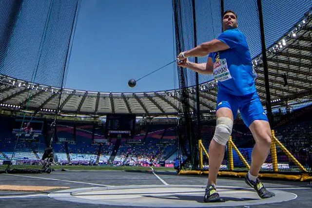 Фото: Ulf Schiller/athletix.ch Кохан виграв бронзу у метанні молота на турнірі у норвезькому Бергені.
