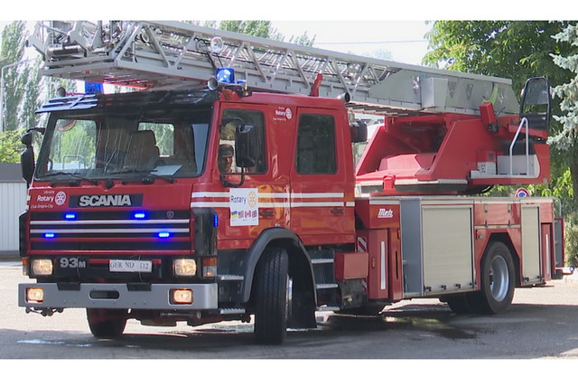 Спасатели Днепра получили уникальную пожарную машину