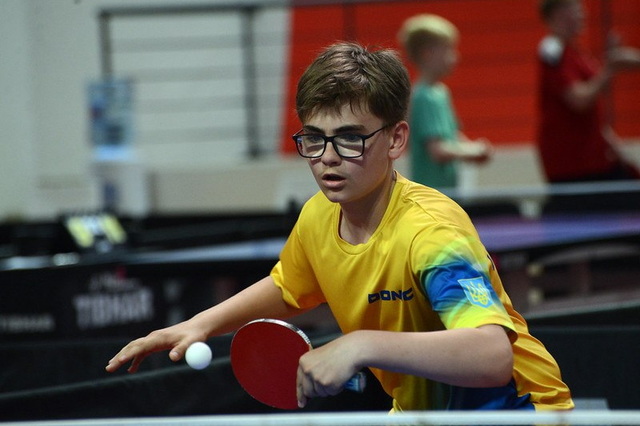 Марк Вороной з Дніпра виграв командний турнір U13 з настільного тенісу у Португалії