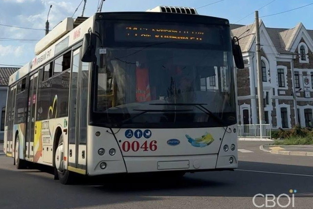 В Кривом Роге запустили новый бесплатный троллейбусный маршрут