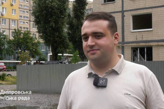 У міськраді Дніпра пояснили причини обвалення конструкцій будинку номер 46 на просп. Героїв, куди торік влучив ворожий шахед