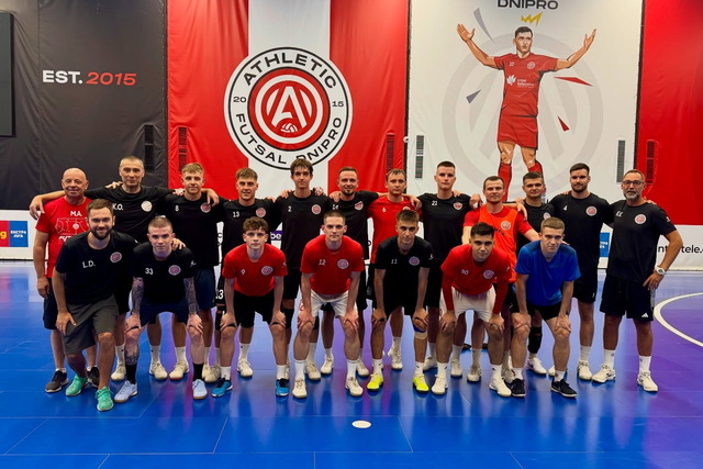 Футзалісти Дніпра готуються до старту у Лізі чемпіонів