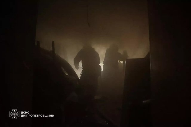 Пожар в Кривом Роге унес жизни двух человек