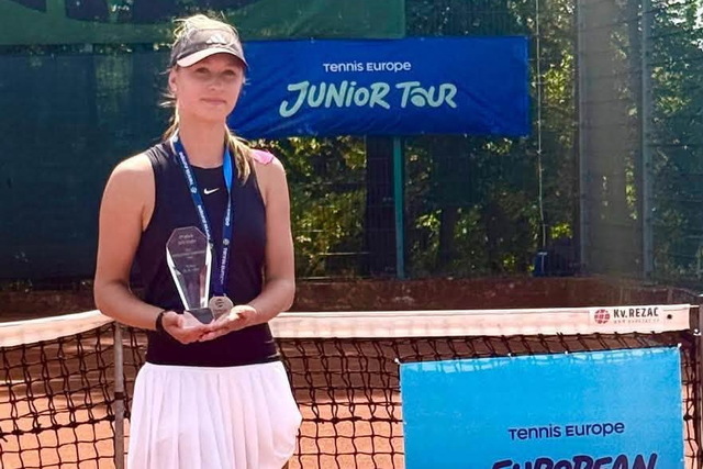 Дві медалі чемпіонату Європи U14 здобула тенісистка Марія Кочерженко з Кам’янського