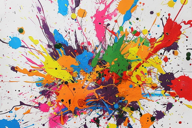 � ����� ��� ������������ ��� ��������� splatter art, ��� ������ ����� �������� �����������