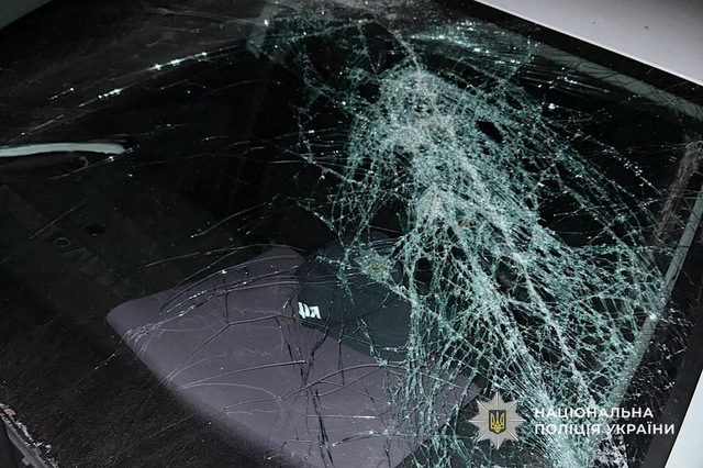 Погрожував поліцейським та пошкодив службовий автомобіль: у Кривому Розі правоохоронці затримали 44-річного чоловіка