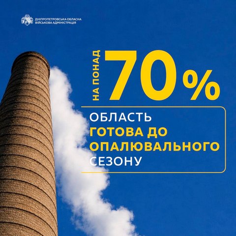 Более чем на 70% область технически готова к новому отопительному сезону