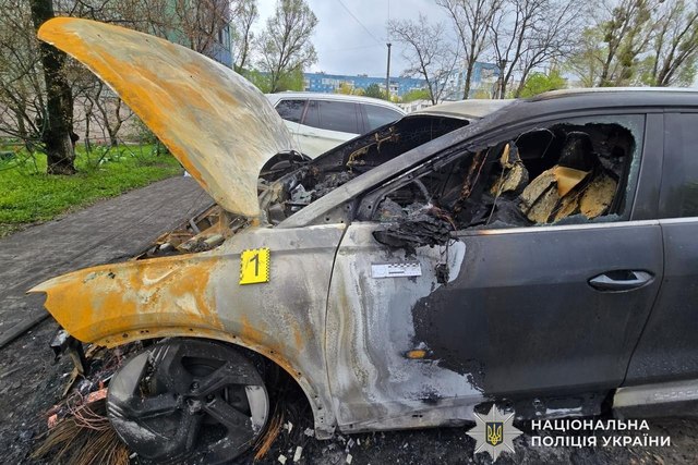 На Дніпропетровщині затримали 21-річного палія автомобіля