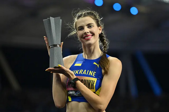 Ярослава Магучіх. Фото - Getty Images Магучих: Очень рада выиграть этот трофей и завершить сезон на хорошей ноте