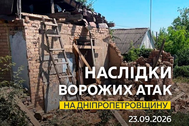 Одна людина поранена. Понад 10 разів вночі ворог атакував 2 райони області безпілотниками та авіабомбами