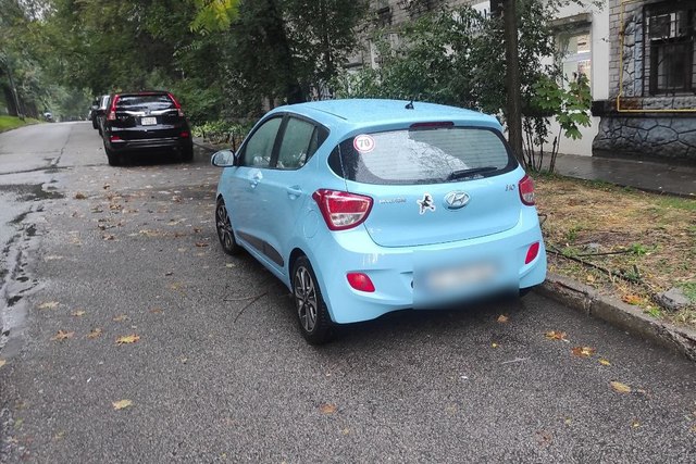 Водитель Hyundai без права вождения соврешил ДТП на улице Вартовых неба