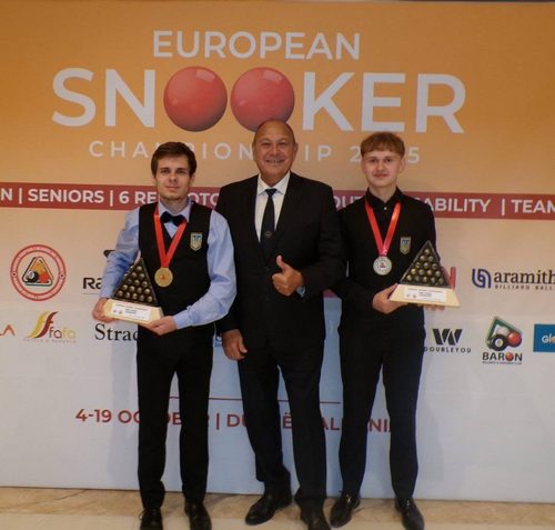 Дніпрянин став переможцем на чемпіонаті Європи зі снукеру