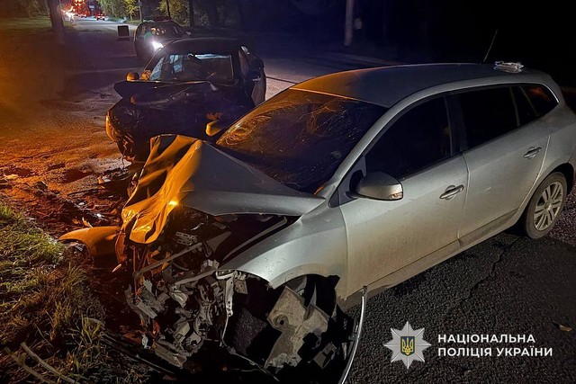 Криворожские полицейские начали досудебное расследование по факту ДТП, в результате которого пострадали пять человек