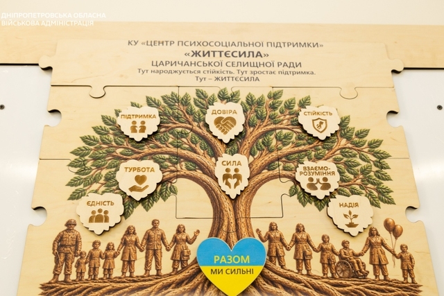 На Дніпропетровщині відкрили оновлений центр психосоціальної підтримки «Життєсила»
