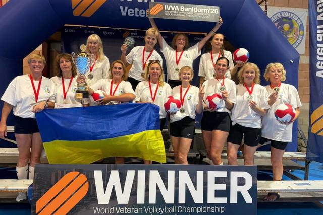 Виктория Орешина из Днепра стала чемпионкой мира по волейболу среди ветеранов