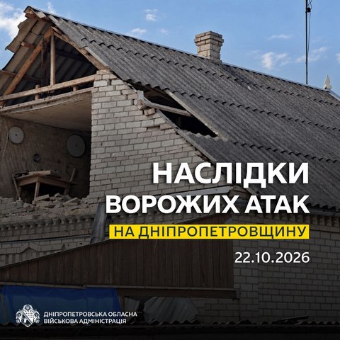 Понад 20 разів ворог атакував два райони області безпілотниками