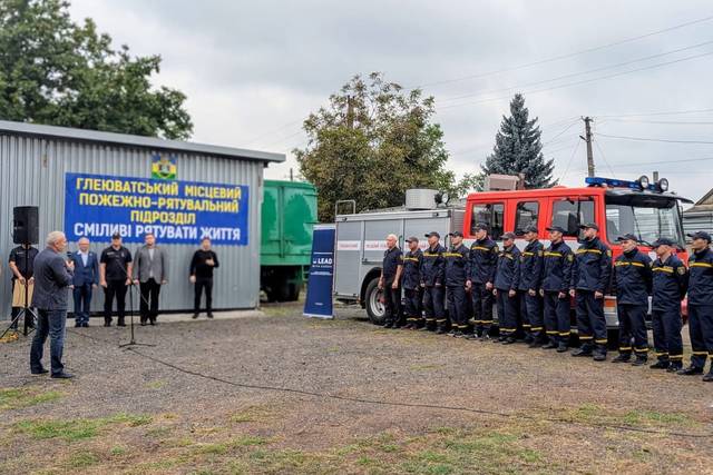 Від добровольців до чотирьох варт: як громада на Дніпропетровщині створила власний пожежно-рятувальний підрозділ