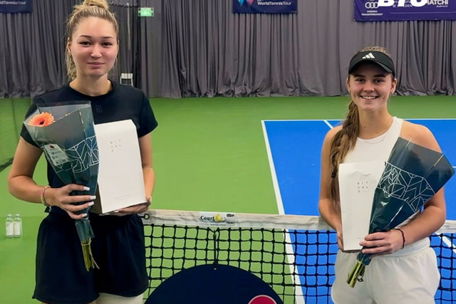 Теннисистка Екатерина Лазаренко из Днепра выиграла турнир в Швеции