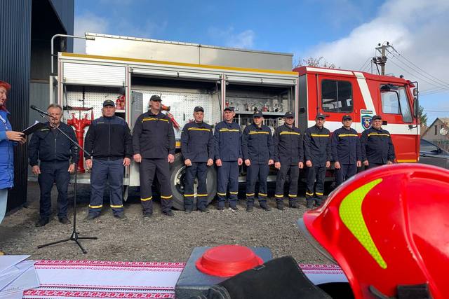 В Іларіонівській громаді створили пожежно-рятувальний підрозділ місцевої пожежної охорони