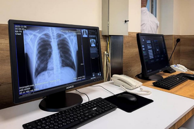 Для заключенных Днепра открыли новый рентген-кабинет