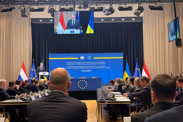 Фото: Ірина Мудра Подписана конвенция о репарациях для Украины