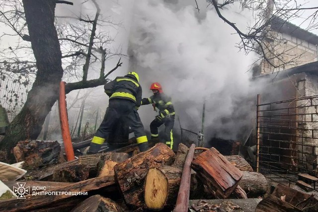 В Аптекарській Балці горів будинок